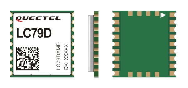 移远通信LC79D双频高精度定位模组