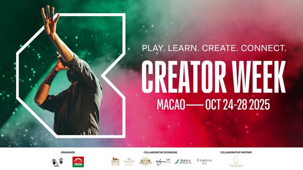 澳门将于十月举办国际大型网红活动 CreatorWeek Macao 2025 汇聚全球创意力量