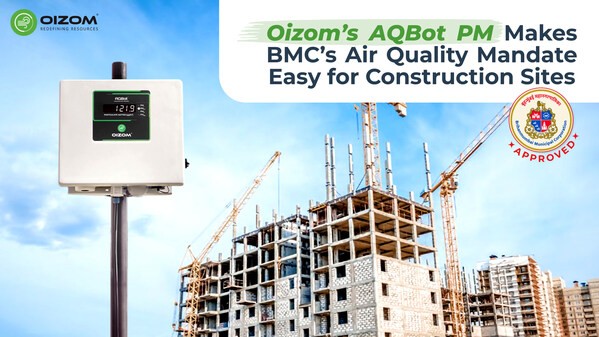 Real‑time monitoring. Automated compliance. BMC‑approved AQBot PM by Oizom.